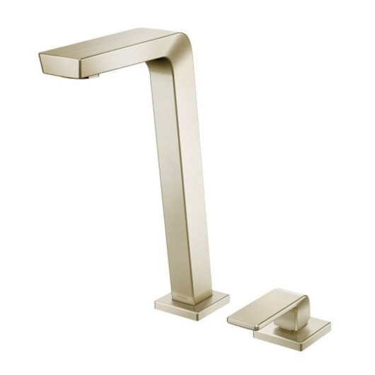 Torneira Para Lavatório De Mesa Vougan Bica Alta Níquel Escovado Docol - Imagem principal - eb5b7a59-cc06-4213-bfe6-8d8939d62c23