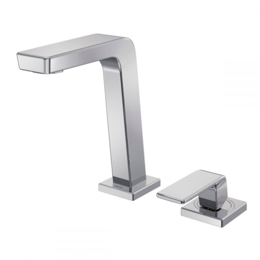 Torneira Para Lavatório De Mesa Vougan Bica Baixa Cromada Docol - Imagem principal - 50edb77a-623d-4e3c-a689-ed05f46d4197