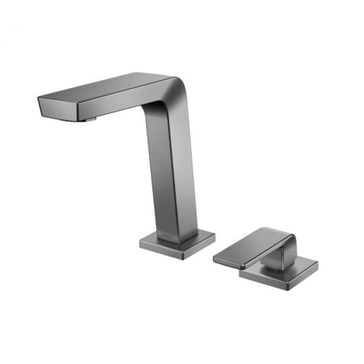 Torneira Para Lavatório De Mesa Vougan Bica Baixa Grafite Escovado Docol - Imagem principal - bc1a1107-ccb7-49ba-86ff-eaf3a05df5de