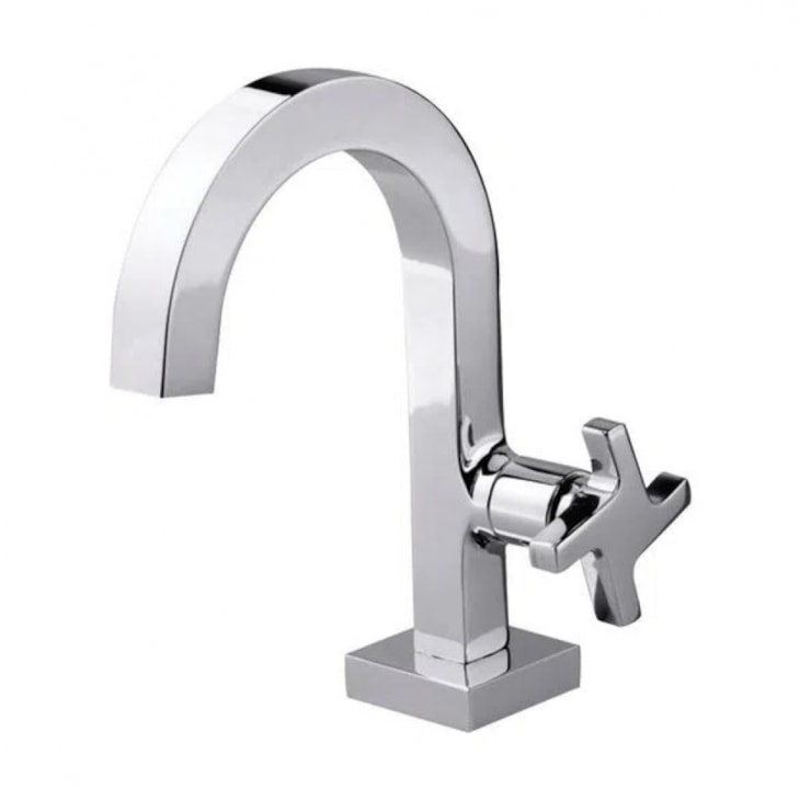 Torneira Para Lavatório De Mesa Zeta Cromado Fabrimar