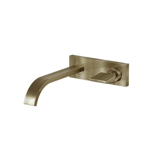 Torneira Para Lavatório De Parede Com Acionamento Lateral Prima 210 1189 Ouro Velho Fani - Imagem principal - 6af35c56-812b-4d6c-a67c-36aa73a02129