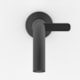 Torneira Para Lavatório De Parede Design Preto Matte Celite - db235a66-882b-4add-89b3-42aaf8a39eb6