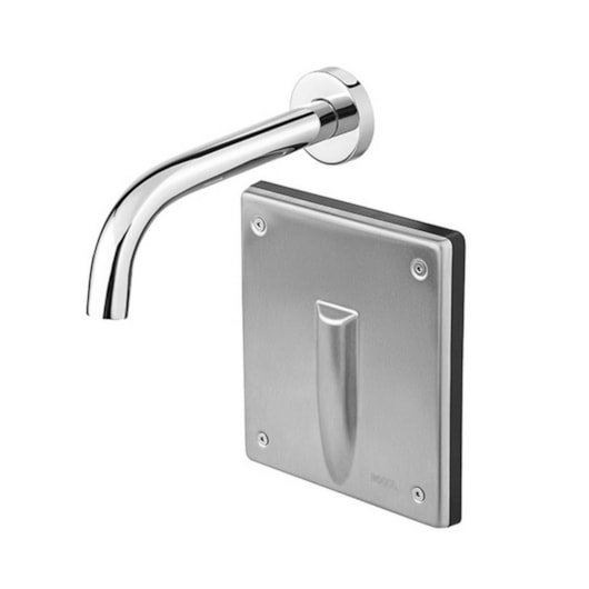 Torneira Para Lavatório De Parede Embutida Presence Eletric Inox Escovado Docol - Imagem principal - 9011aa4c-e7cc-4913-a3b0-275952bc6138