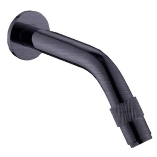 Torneira Para Lavatório De Parede Kr671 Titânio Escovado Kromma - Imagem principal - 65c3eb72-4bac-40d6-92f3-6af91741860a
