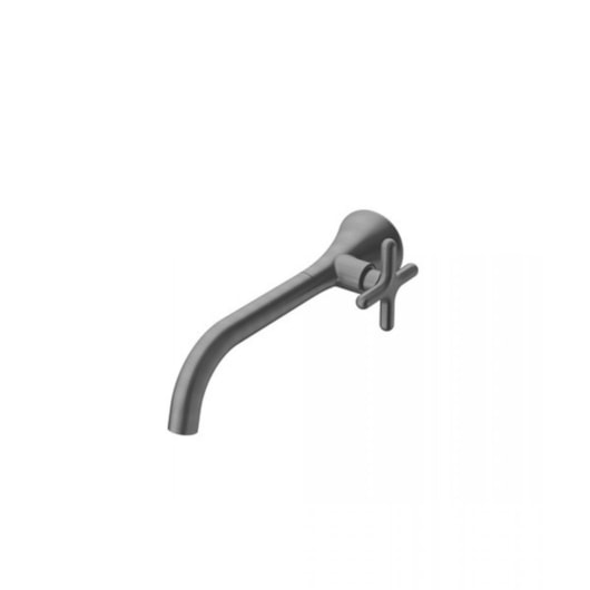 Torneira Para Lavatório De Parede Liss Grafite Escovado Docol - Imagem principal - b1f61ae8-e68b-4605-8f0c-76409b5af943