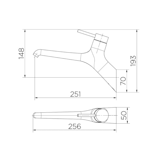 Torneira Para Lavatório De Parede Mantis Ouro Grid Polido Docol - Imagem principal - 14e739d2-767c-43be-b403-dfe7b2adb52e