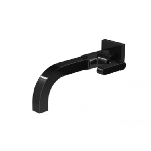 Torneira Para Lavatório De Parede Soul Black Noir Deca - Imagem principal - 980c63e1-9880-4db1-b502-fdf9e321298e