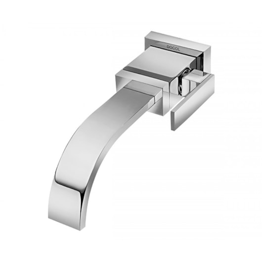 Torneira Para Lavatório De Parede Square Cromada Docol - Imagem principal - c28dd601-2d17-42d9-8d7d-951b62e87cd5