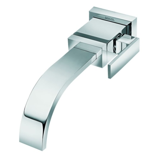 Torneira Para Lavatório De Parede Square Cromada Docol - Imagem principal - bb3418d0-b814-4fc0-b1f8-7f659411016d