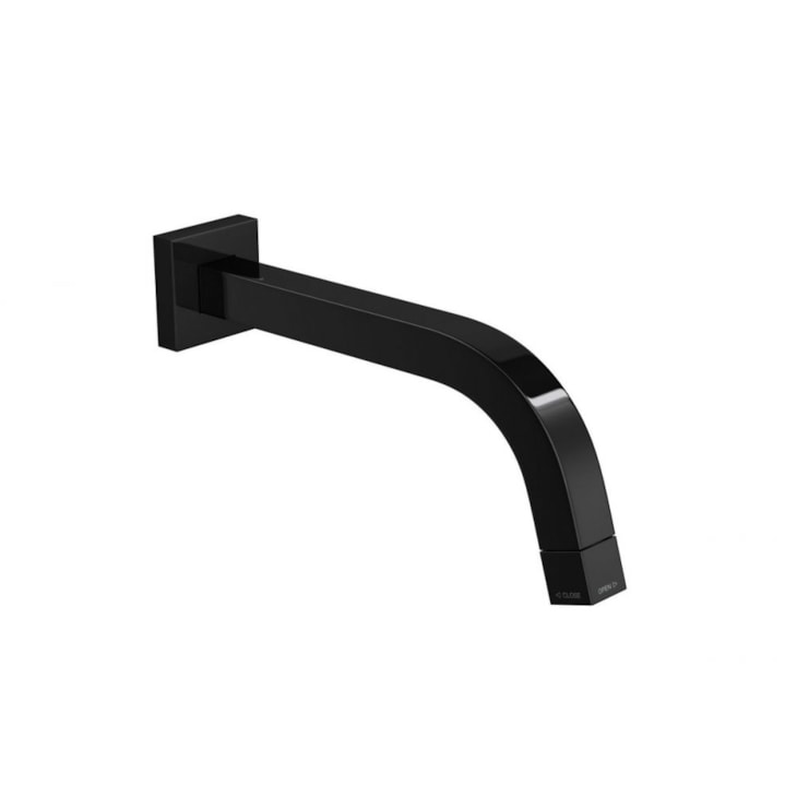 Torneira Para Lavatório De Parede Tube Black Noir Deca