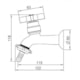 Torneira Para Tanque De Parede Club Cromada 1130 C47 Lorenzetti - 9516f9c7-5a8f-4ae3-b6b5-2385e940aa0b