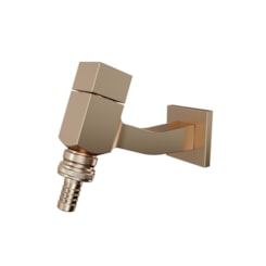 Torneira Para Tanque E Jardim Champanhe Fani