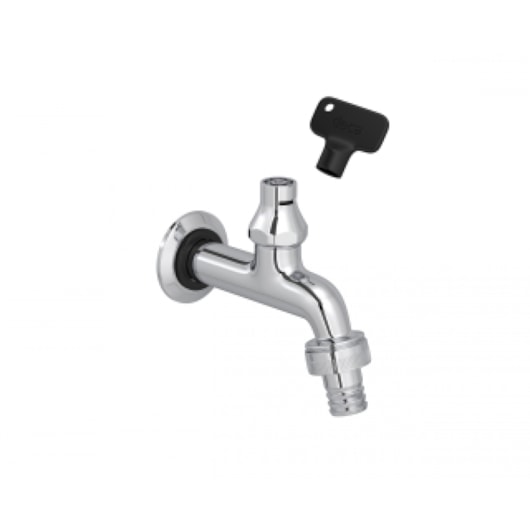 Torneira Para Tanque E Jardim De Parede Cromado Deca - Imagem principal - 055c3f0b-001e-4f80-aed7-3d773bec9ff0