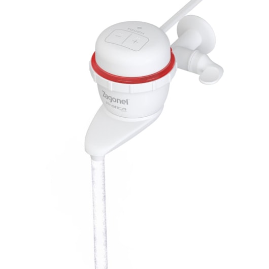 Torneira Pratica Touch Eletrônica 5500w 220v Branco Zagonel - Imagem principal - 1bc23ac9-7d95-4487-b93d-8a71bc055782