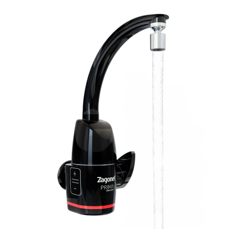 Torneira Prima Touch Eletrônica 5500w 127v Black Zagonel