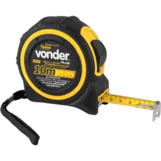 Trena De Aço Vonder 10x25cm - Imagem principal - bbad23ee-f4ab-4e2d-85d9-0fae63ac800c