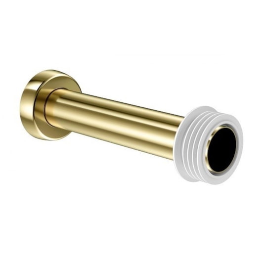 Tubo De Ligação Para Vaso Sanitário 30cm Ouro Polido Docol - Imagem principal - 853ff0a0-0d27-4aac-8d2c-f0fd5e085dff