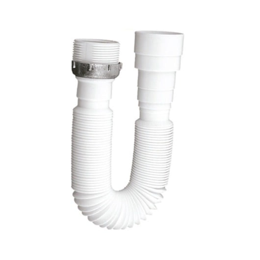 Tubo De Ligação Sanfonado Universal Branco Romar - Imagem principal - d39ced3a-1d65-4516-a173-575de400fdf3