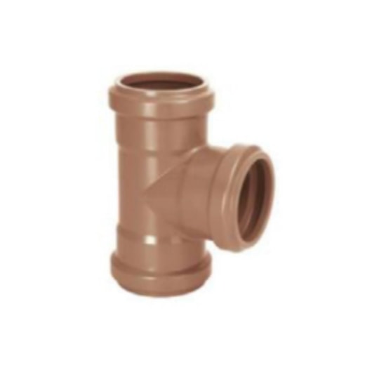 Tubo de Te Pba Sem Anel Amanco 50mm - Imagem principal - f905543f-2d91-48ca-948a-80fe33481494