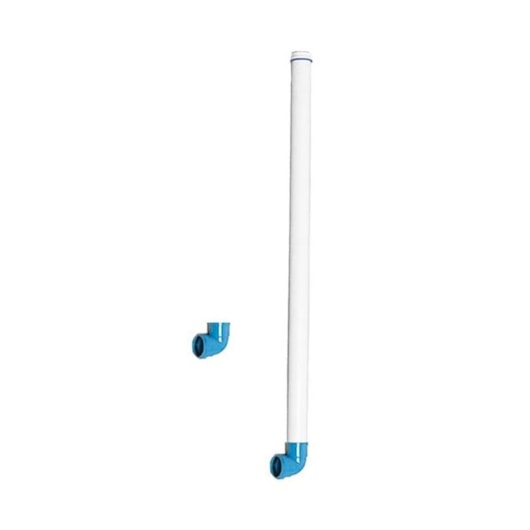 Tubo Descida N11 Para Válvula Descarga Com Joelho 38 Amanco  - Imagem principal - ed6c4e8a-3912-43e9-8b4d-e0d716b45a8c