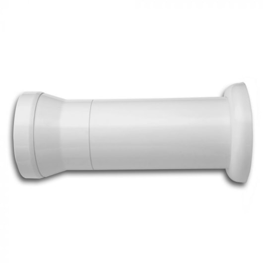 Tubo Reto Para Bacia Saida Horizontal/Dual Branco Celite - Imagem principal - 69333b36-63c4-458a-be19-e6c626a3f174