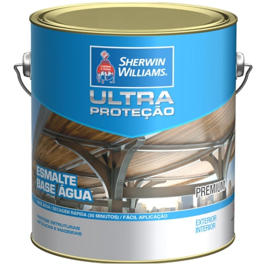 Ultra Proteção Esmalte Base àgua Sherwin WIlliams 3,2L - Imagem principal - 6c78ecc1-eaa0-4ebf-9207-d96699ae64b9