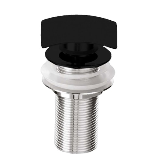 Válvula Clic-Clac Com Acionamento Direto 1 1/4 Kr177 Black Matte Kromma - Imagem principal - 66ae9ee6-d9ed-4e7f-9fa2-ffa753c711d4