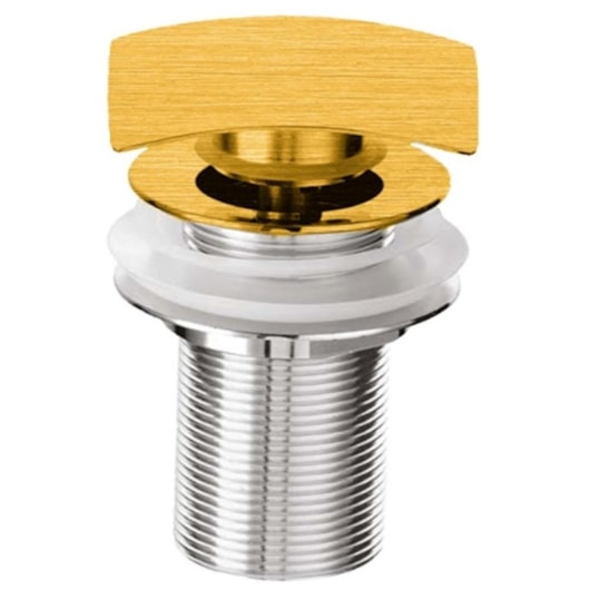 Válvula Clic-Clac Com Acionamento Direto 1 1/4 Kr177 Bronze Escovado Kromma - Imagem principal - 66e16e71-9644-4116-80a0-30d68d9d162a