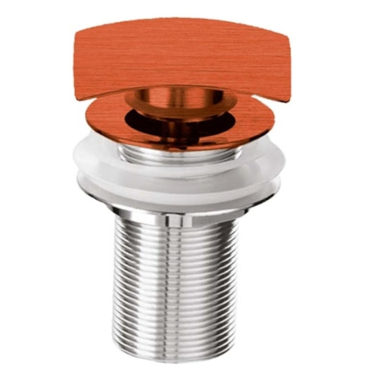 Válvula Clic-Clac Com Acionamento Direto 1 1/4 Kr177 Cobre Escovado Kromma - Imagem principal - f957c46d-6252-4625-9e18-37b111789704