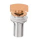 Válvula Clic-Clac Com Acionamento Direto 1 1/4 Kr177 Rose Gold Matte Kromma - 39163b92-ab72-4054-ad12-03af34bd3707