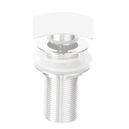 Válvula Clic-Clac Com Acionamento Direto Rb144 1 1/4 Branco Matte Rubinettos - Imagem principal - 8f6fc0e7-5de8-407b-b6ec-10b2d01d0fcf