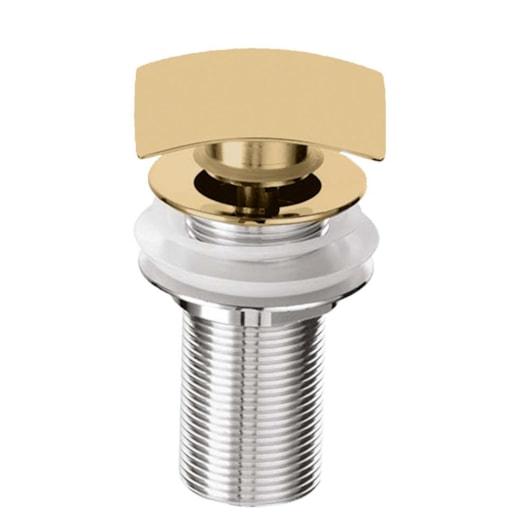 Válvula Clic-Clac Com Acionamento Direto Rb144 1 1/4 Champagne Matte Rubinettos - Imagem principal - 09b4e731-d44b-4821-9093-db479c19da64