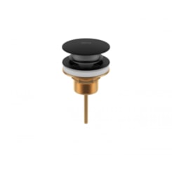 Válvula De Bidê Para Lavatório Com Click Black Matte Deca