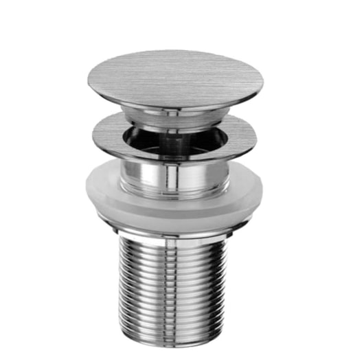 Válvula De Clic-Clac Com Acionamento Direto 1/4' Rb1133 Aço Escovado Rubinettos - Imagem principal - 2ac872e6-b6f9-4580-9236-4d7f596d72fb