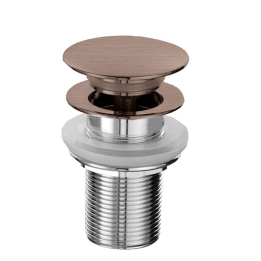 Válvula De Clic-Clac Com Acionamento Direto 1/4' Rb1133  Bronze Hera Escovado Rubinettos - Imagem principal - 3a580269-80ef-4338-862c-bf39dd75de43