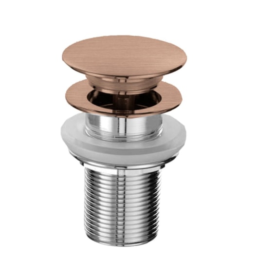 Válvula De Clic-Clac Com Acionamento Direto 1/4' Rb1133 Rose Gold Escovado Rubinettos - Imagem principal - 4b4d6235-d5cb-4273-9bf0-37149d856acd
