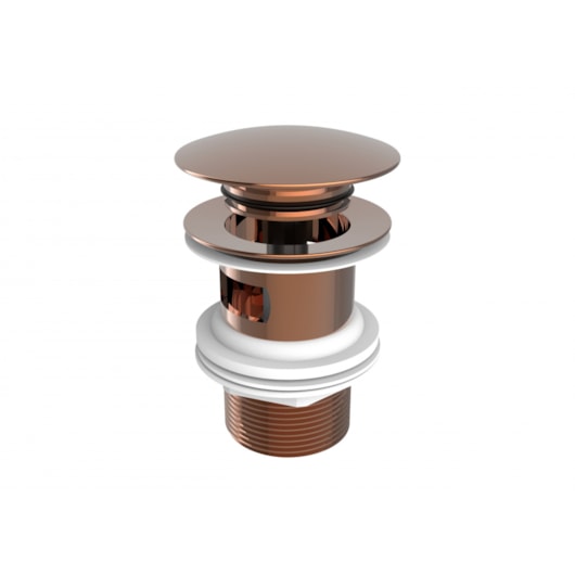 Válvula de Escoamento Com Ladrão 1.1/4 Novatic Rose Gold Roca - Imagem principal - 29e7702a-bab0-4de1-a594-855c7f550fae