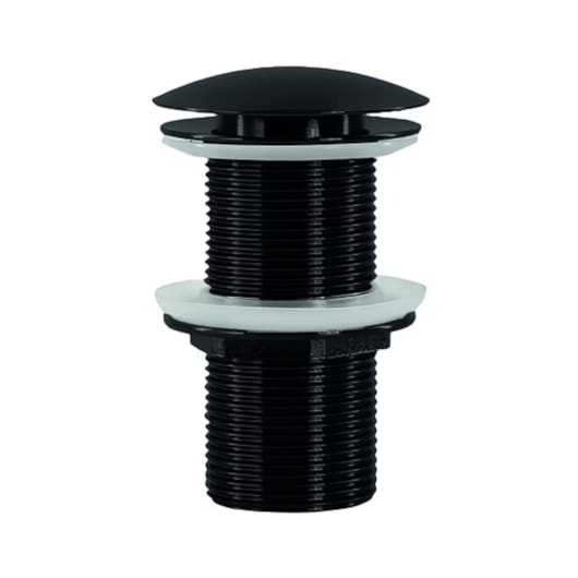 Válvula De Escoamento Com Tampa De Cerâmica Preta Fosca Lexxa - Imagem principal - 7e54680e-8e75-4228-a540-013ca715a66b