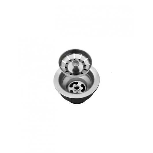 Válvula De Escoamento Para Cozinha 3 1/2 Cromado Fabrimar - Imagem principal - 760dde9a-9811-424f-bf5e-c45e937b1c72