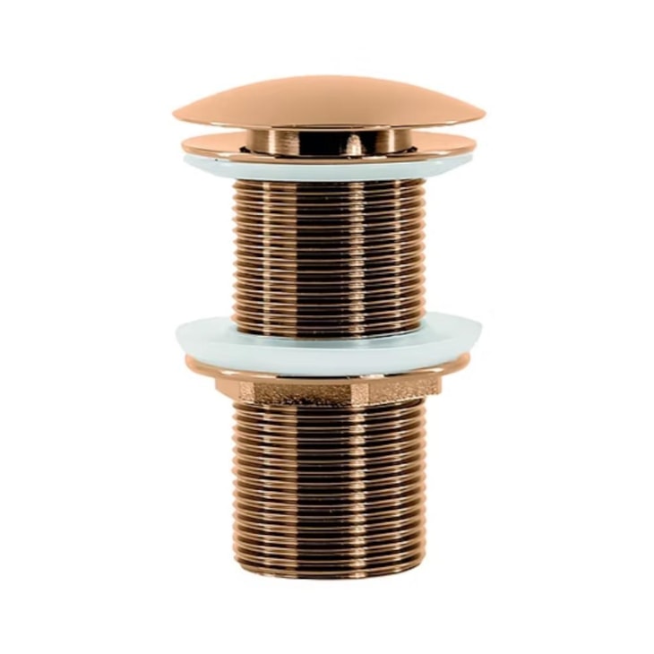 Válvula De Escoamento Para Ralo De Metal Ouro Escovado Lexxa