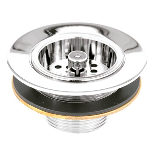 Válvula de Pia  Americana c/Arruela Metal Cromada 3.1/2XDN40 Romar - Imagem principal - a30f3822-7272-4509-bffe-46d0972cbcb3