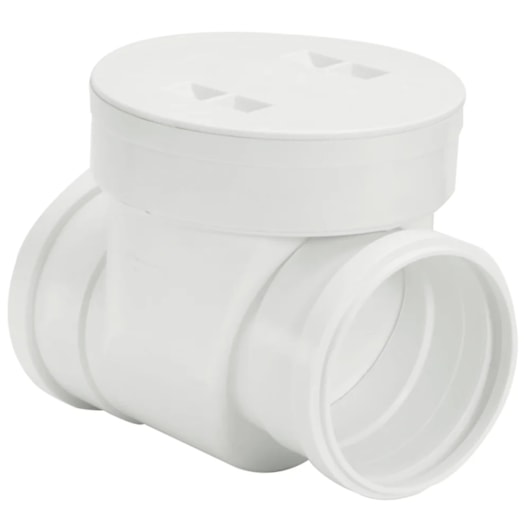 Válvula De Retenção Para Esgoto Amanco 15x15cm - Imagem principal - 2d47527e-ddb2-4234-bac2-03bd90669976