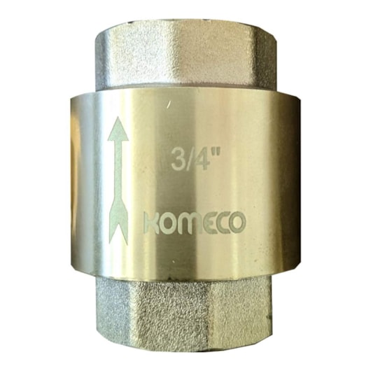Valvula de Retenção Vertical 3/4 Komeco - Imagem principal - d0291084-84fa-4bc1-9923-d8cec017b9e4