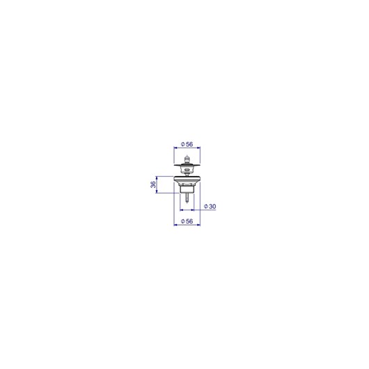 Válvula Para Lavatório 1602 Deca - Imagem principal - f673c85f-9db8-4fb5-b33d-cacd5ae55b88