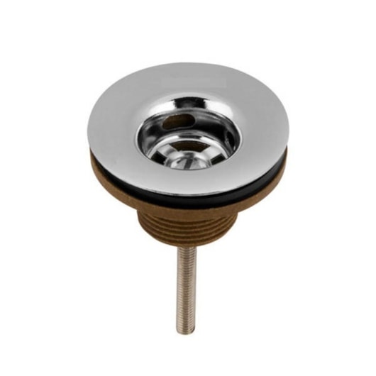 Válvula Para Lavatório 7/8 Universal Com Tampa De Plástico Cromado Celite - Imagem principal - 21c0dca5-0b2b-45f6-a5ad-422e8250391c