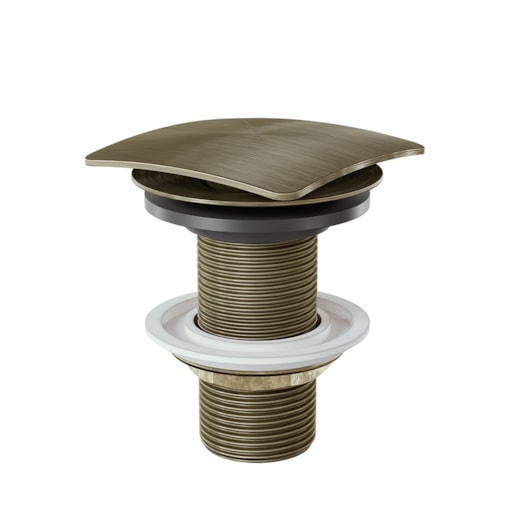 Válvula Para Lavatório Quadrado Com Click Ouro Velho Fani - Imagem principal - 2d21d23d-60d3-46a5-a96e-6d7177246d01