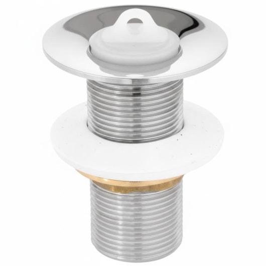 Válvula Para Lavatório Sem Ladrão Com Arruela De Metal Cromada Romar DN25 - Imagem principal - 803bfc02-4204-44dd-b925-fff9a3bda615