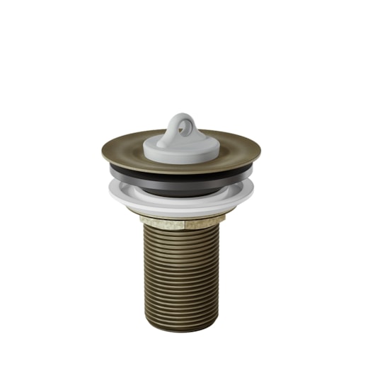Válvula Para Lavatório Sem Ladrão Ouro Velho Fani - Imagem principal - 2b040081-e770-4cd9-83ec-95420bf68be3
