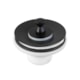 Valvula Para Lavatório Universal com Tampa de Metal 1608 7/8 Preto Matte Meber - 5ebf06cd-afd1-4b98-8965-98486c80c7b5