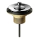 Válvula Para Lavatório Universal Com Tampa De Metal Grafite Polido Docol - 44f73d62-68ca-40d9-a18b-f1a98ee2a355